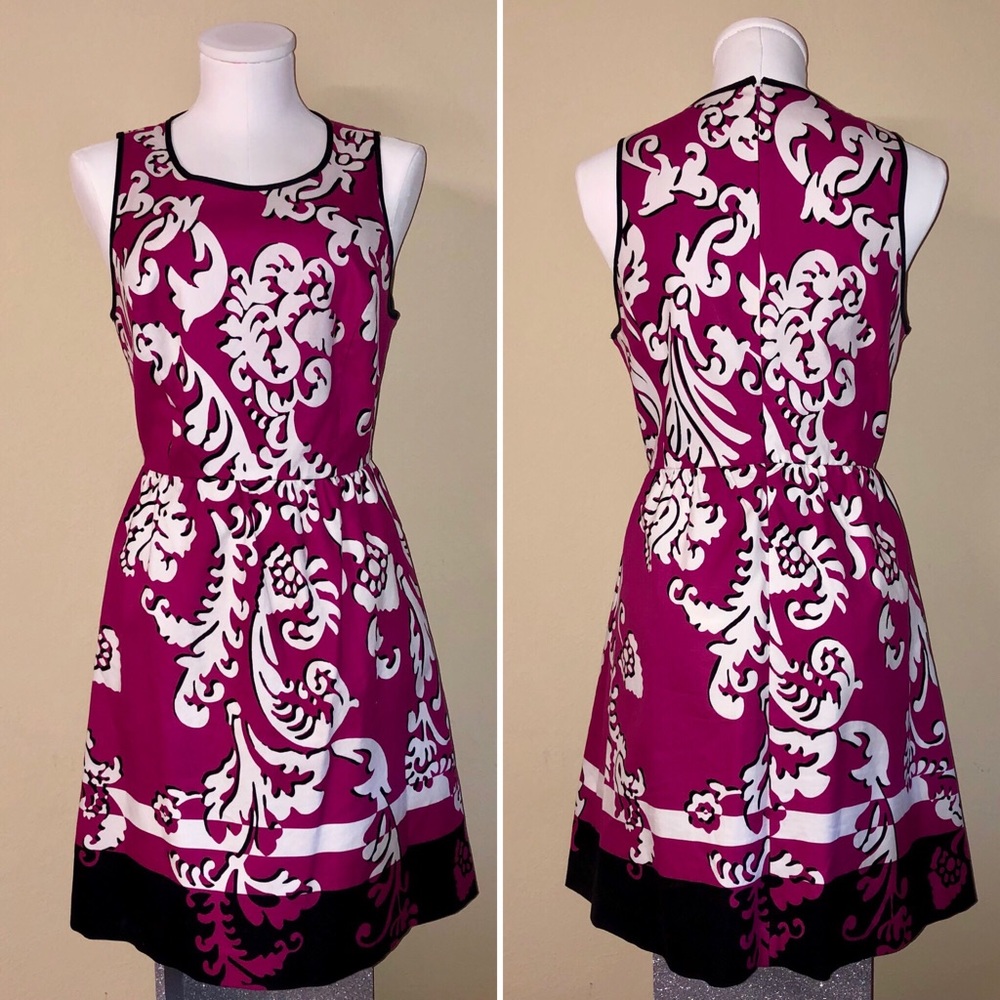 Crown & Ivy Sleeveless Fit & Flare Dress